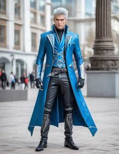 Vergil Dmc Cosplay. Face Swap. Insert Your Face ID:1173943