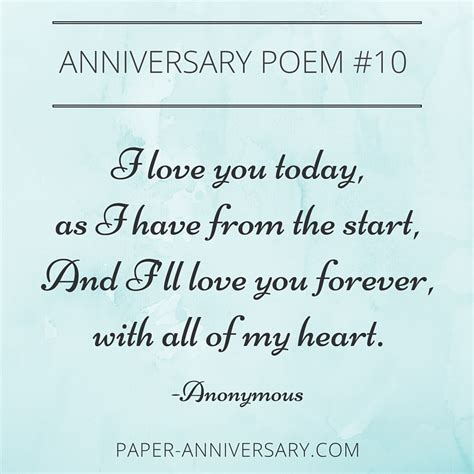 10 EPIC Anniversary Poems for Him : Readers' Favorites