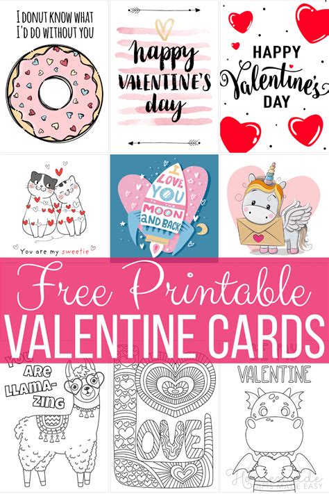 Printable Valentine Day Cards For Kids