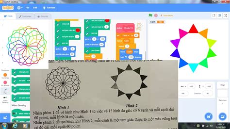 Huong Dan Lap Trinh Scratch Lam Bai Tap Ve Hinh Dung Scratch Vdd Youtube – Otosection