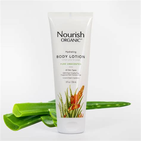 Nourish Organic Pure Unscented Hydrating Body Lotion