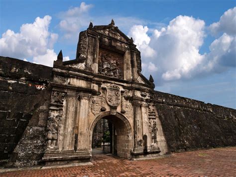 Intramuros Tourist Spot In Manila