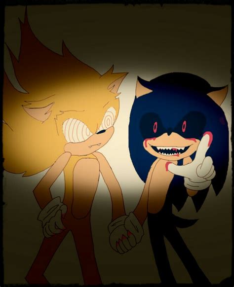 Sonic.exe y Fleetway super Sonic by HikariTaisho on DeviantArt