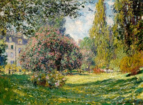 Park Monceau, Paris, 1876 - Claude Monet - WikiArt.org