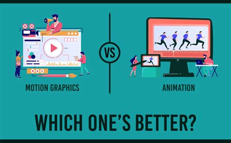 Motion Graphics Vs. Animation - How Are the Two Types Different?