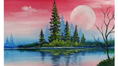 How To Paint Simple Landscapes With Acrylics – Warehouse of Ideas