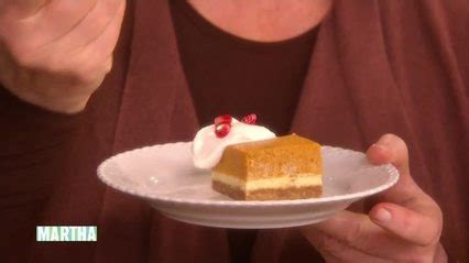 Pumpkin Mousse Cheesecake Video | Martha Stewart