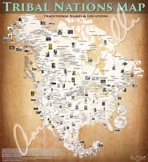 Native American Reservation Map