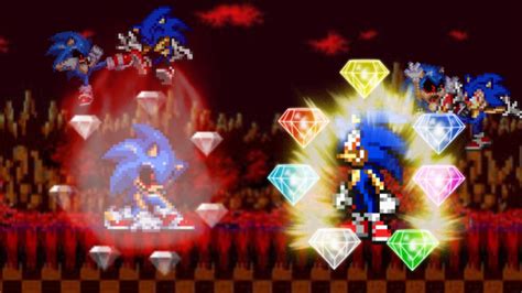 Sonic(Fleetway) Vs Sonic.EXE Part 1 by SuperSonicX7659 on DeviantArt