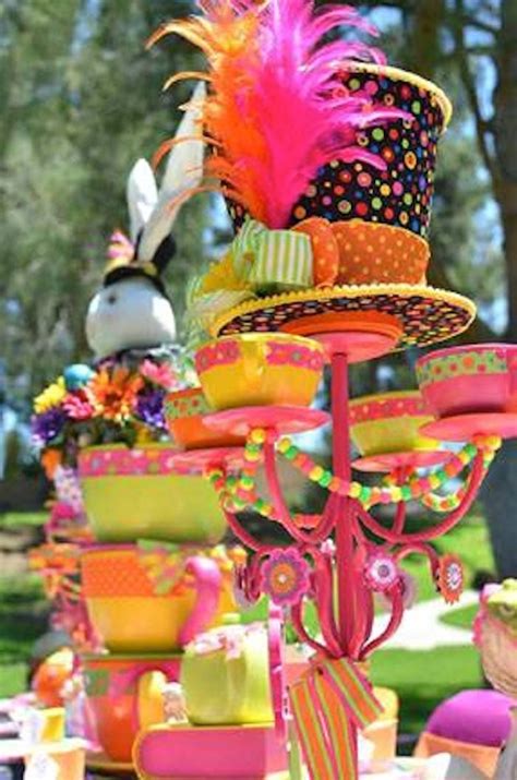 AlIce In Wonderland + Mad Hatter Themed Birthday Party | Mad hatter party, Mad hatter tea party ...