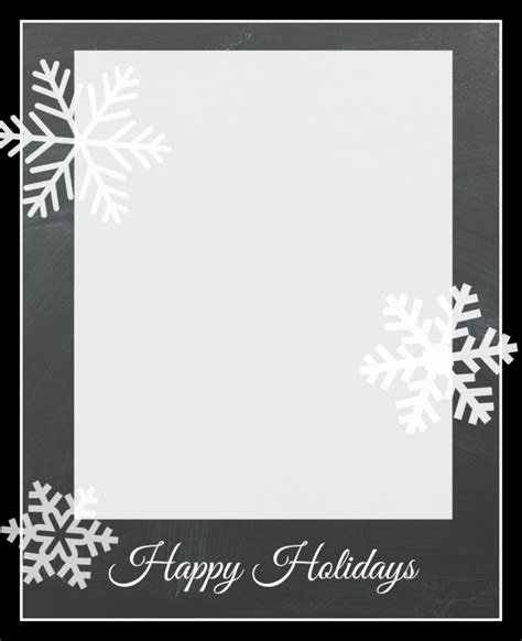 Free Printable Christmas Cards Templates