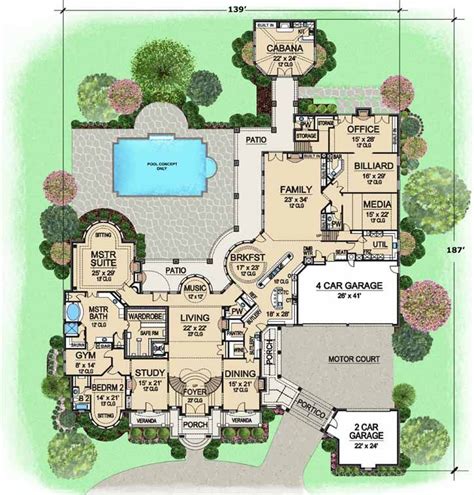 7 Bedroom House Plans For Your Dream Home - Bedroom Ideas