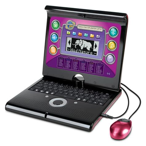 Discovery Kids Teach 'n' Talk Exploration Laptop, Pink - Walmart.com - Walmart.com