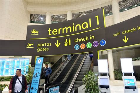 Lisbon International Airport Terminal Map