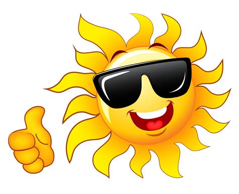 Cartoon Smiling Sun - ClipArt Best