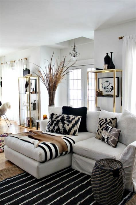 48 Black and White Living Room Ideas & Designs - Decoholic