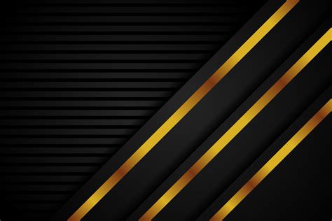 an abstract black and gold background with stripes