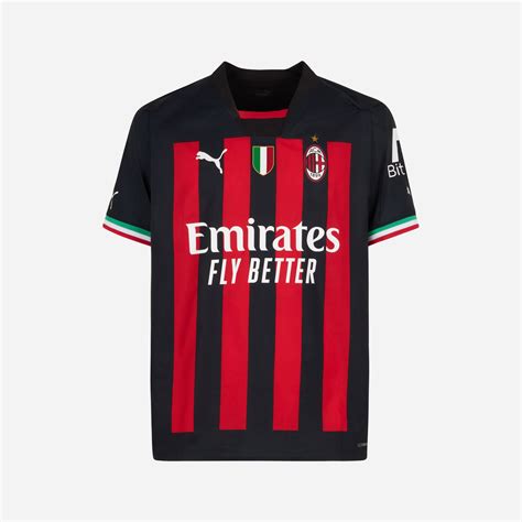 MILAN HOME AUTHENTIC 2022/23 JERSEY - R. LEÃO 17 | AC Milan Store