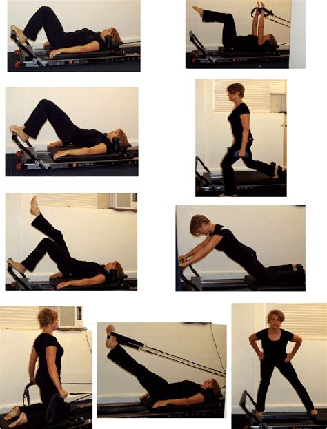 Pilates Reformer Exercises For Lower Back Pain - Exercise Poster