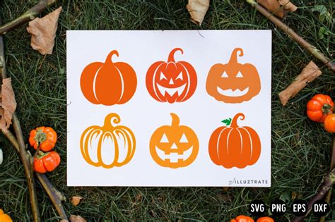 Pumpkin SVG Cut Files | Pumpkin Cutting files | Halloween SVG By PicPixPic | TheHungryJPEG