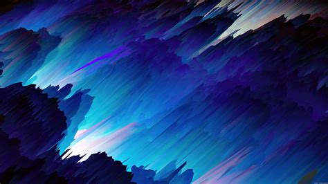 abstract, blue, wave, background, digital art, 4k, HD Wallpaper | Rare Gallery