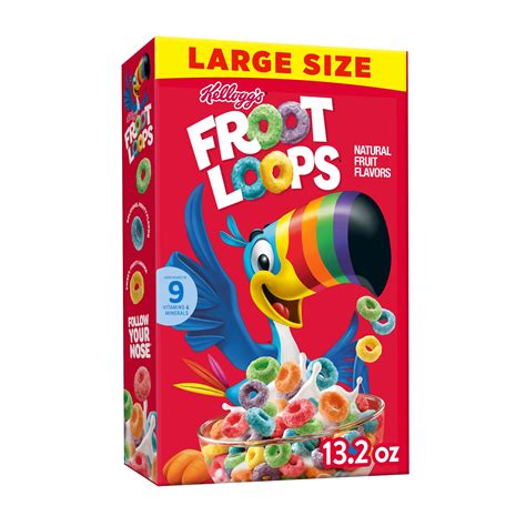 Froot Loops Kellogg's Froot Loops Cereal - Shop Cereal at H-E-B