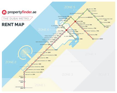 dubai metro map