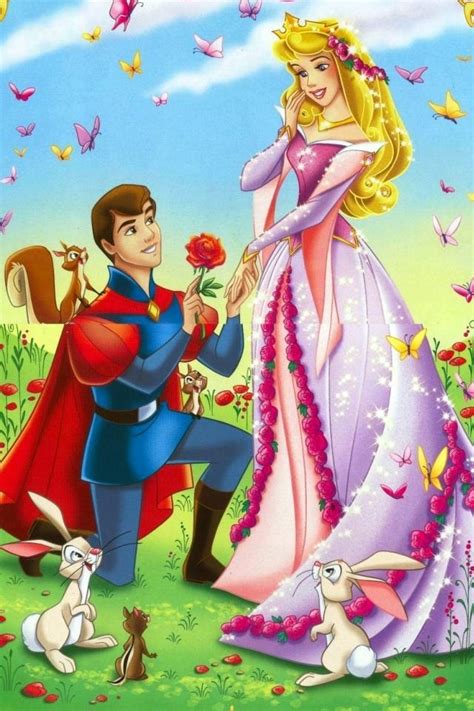 Princess Aurora And Her Prince - 640x960 Wallpaper - teahub.io