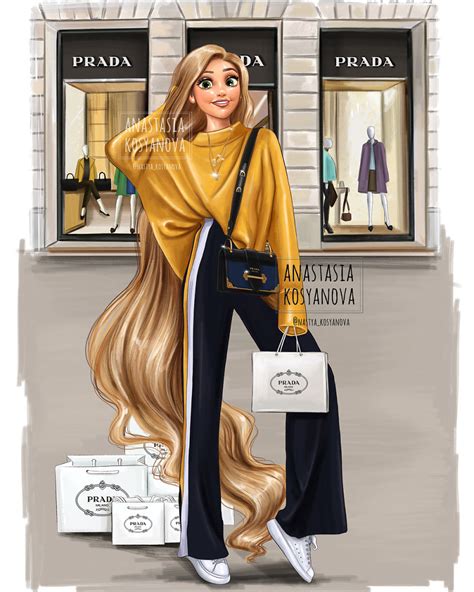 If Disney Princesses Discovered Today’s Luxury Fashion Brands (19 Pics) | Bored Panda