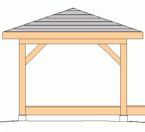 Gazebo Hip Roof 10'x10' Plans