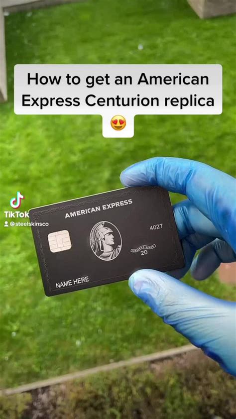 American Express Centurion Card | The 10,000,000$ Credit Card 😍 Get your replica from us! | By ...