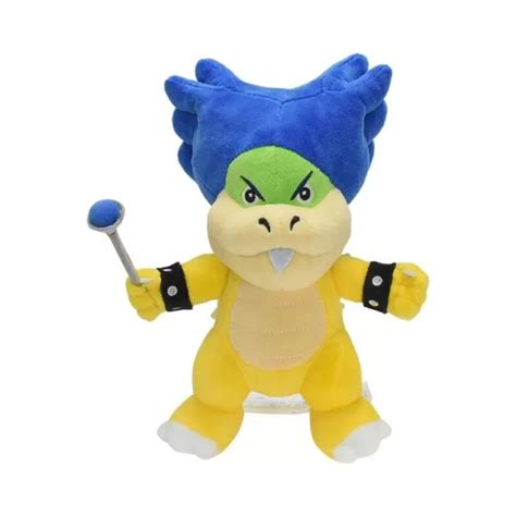 SUPER MARIO LUDWIG Koopa Bowser Koopalings Plush Doll Stuffed Animal Toy - 9 In EUR 13,36 ...