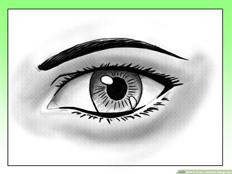 How To Draw Semi Realistic Anime Eyes How to draw a realistic iris