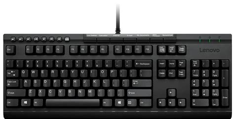 Lenovo Enhanced Performance USB Gen II keyboard QWERTY Finnish,Swedish Black