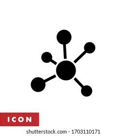 Business Network Icon Vector Structure Icon Stock Vector (Royalty Free) 1703110171 | Shutterstock