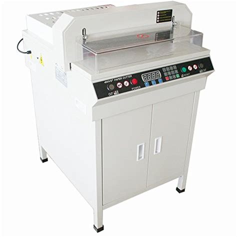 OrangeA Electric Paper Cutter Paper Cutter Guillotine 450mm 17.7 Inch Numerical Control ...