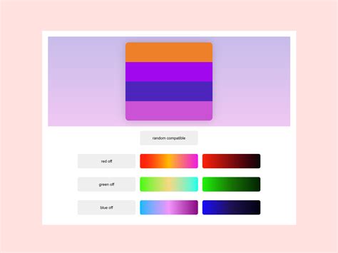 Color Palette Generator From Hex Code — CodeHim