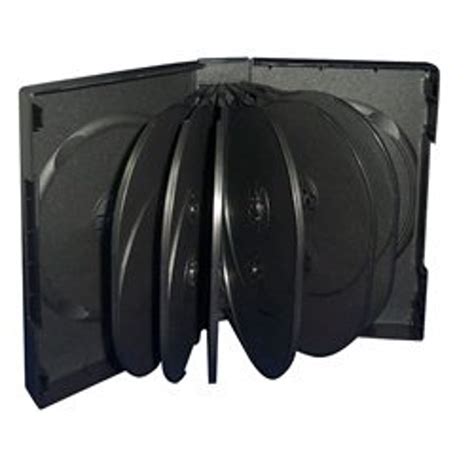 200 Black 14 Disc DVD Cases - Walmart.com - Walmart.com