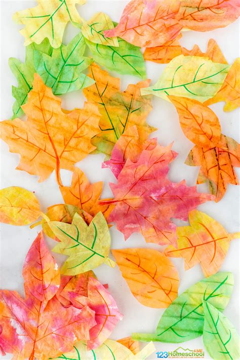 Stunning Fall Leaves Craft for Preschoolers and Kids – Best Pixel Design