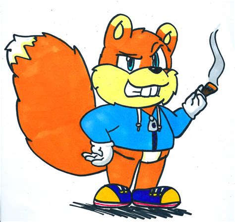 [Art Trade] Conker by BWGLite on DeviantArt