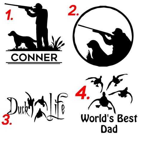 Duck Hunting Vinyl Decals/Stickers for Cars, Trucks, Vehicles & Yeti Cups- FREE SHIPPING ...