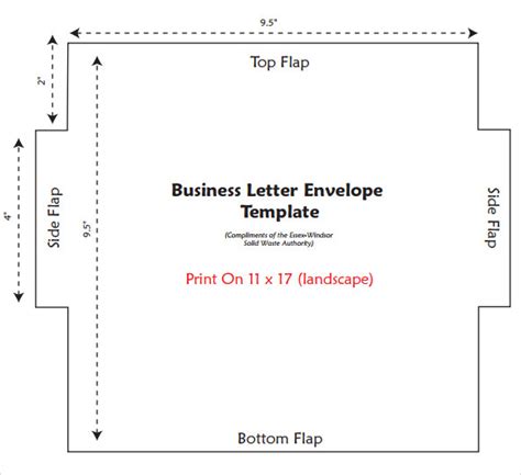 FREE 13+ Sample Letter Envelope Templates in PDF | PSD | EPS | AI