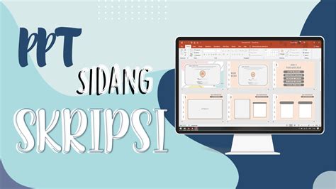 Download Template Ppt Sidang Skripsi Yang Menarik - Homecare24