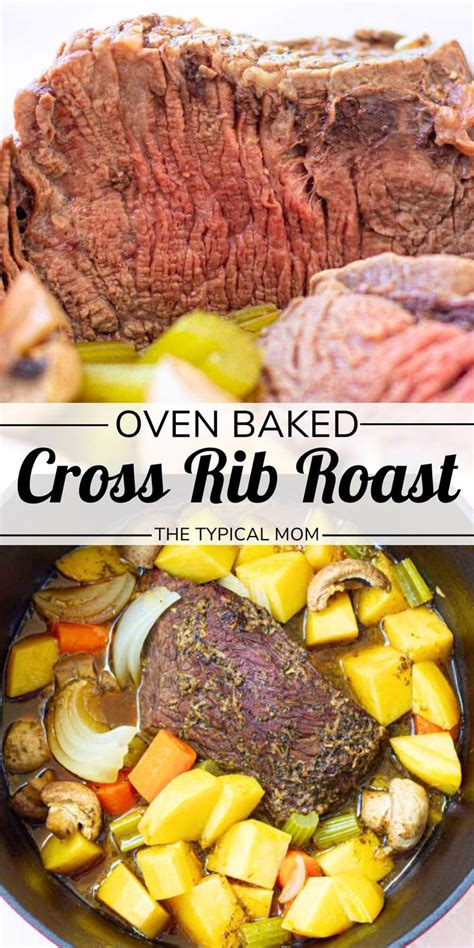 Cross Rib Roast in 2024 | Cross rib roast, Beef chuck cross rib roast recipe, Rib roast cooking