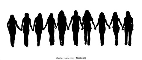 7,930 Silhouette Group Women Holding Hands Images, Stock Photos & Vectors | Shutterstock