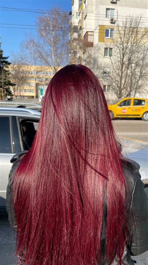 Red hair | Wine hair, Red hair inspo, Wine hair color