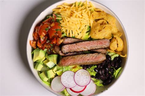 Mexican Steak Salad - Three Hungry Boys