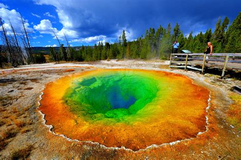 The Natural Beauty Of The Yellowstone National Park