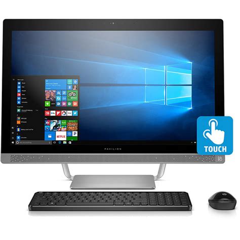 Hewlett Packard Pavilion 27-a230 Intel Core i5-7400T 1TB 27" All-in-One Desktop Computer ...