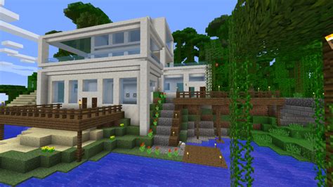 Tropical modern quartz house 1.20.2/1.20.1/1.20/1.19.2/1.19.1/1.19/1.18/1.17.1/Forge/Fabric ...